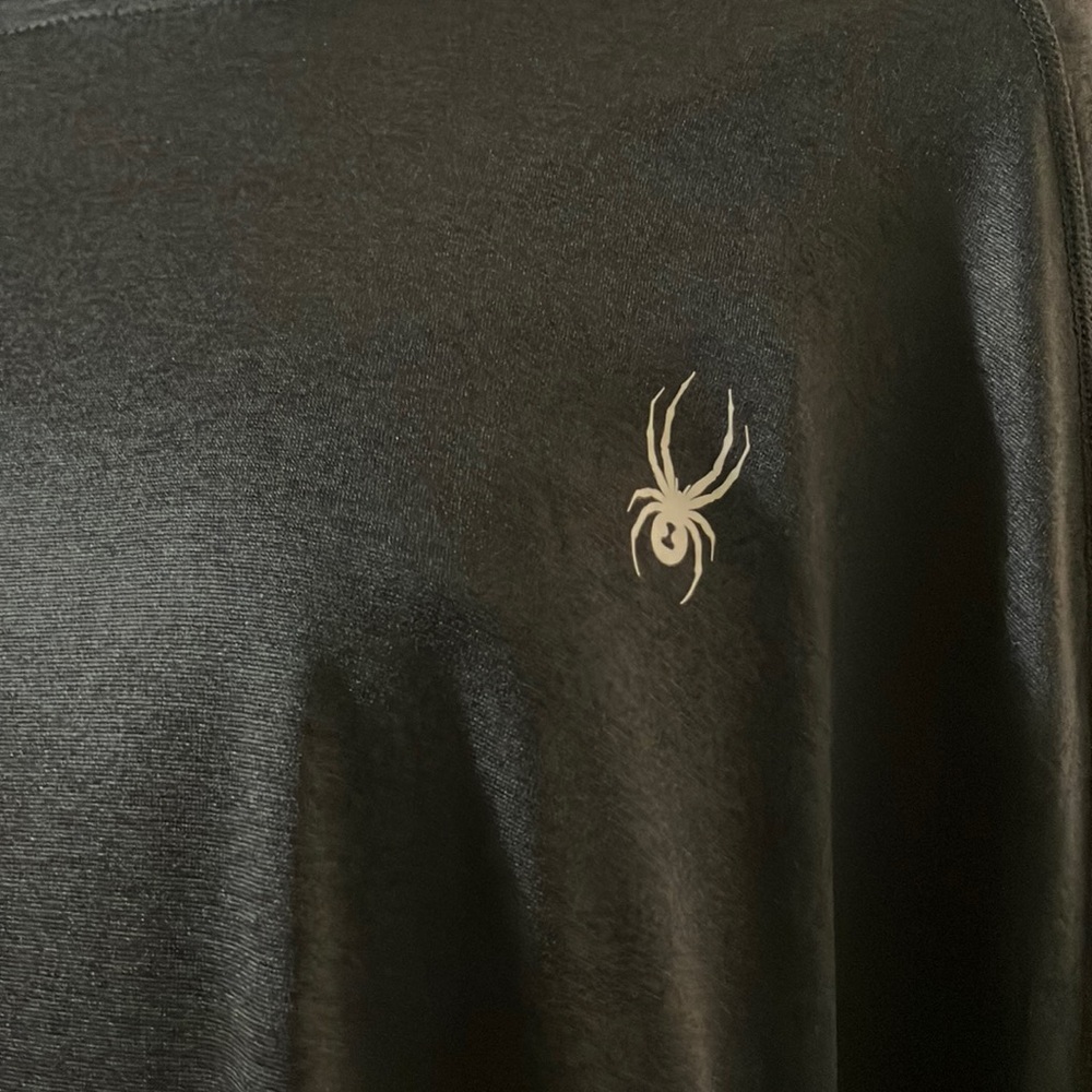 Spyder Black Rash Guard - Picture 3 of 7